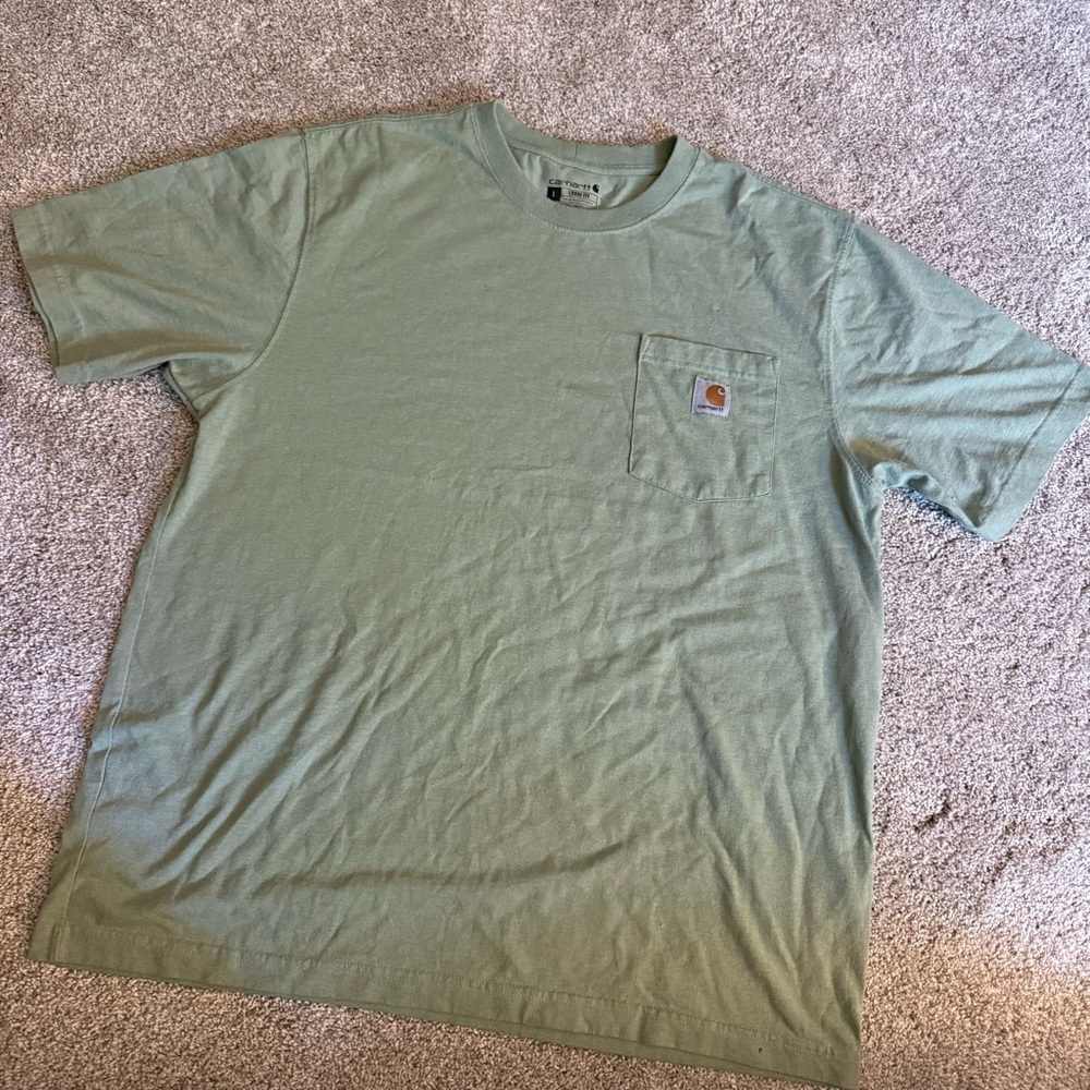 NWOT Carhartt Green Short Sleeve Tee
